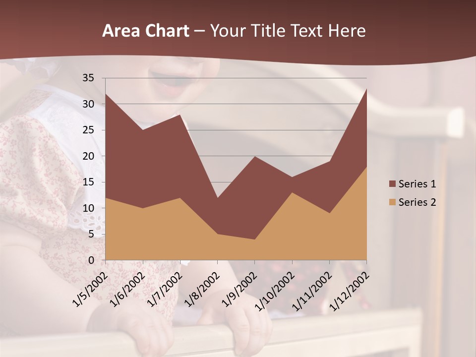 Small Baby Positive PowerPoint Template