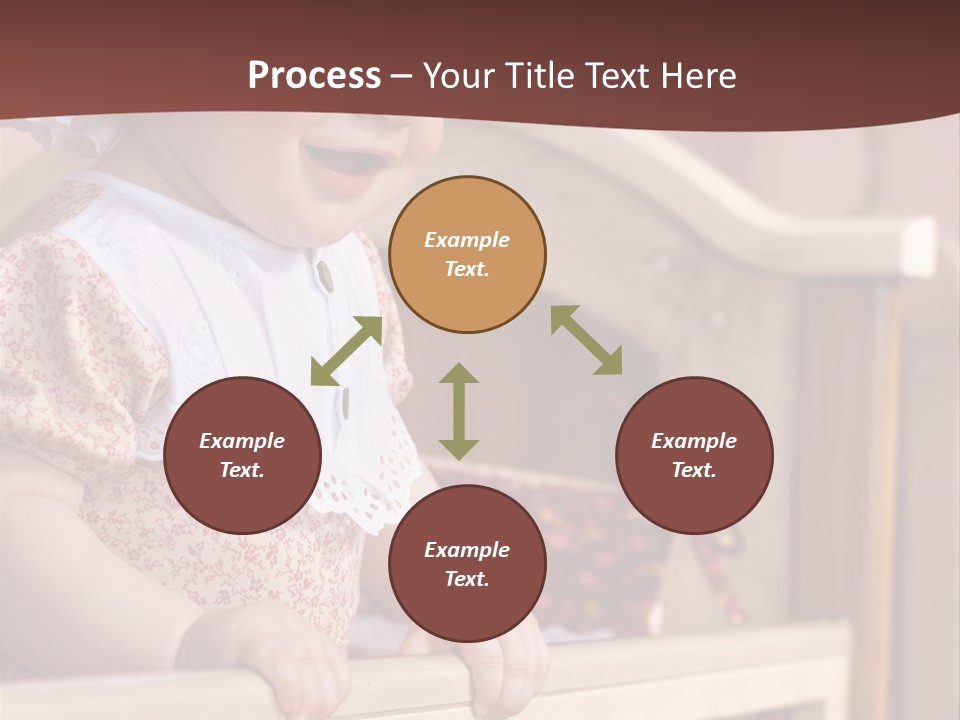 Small Baby Positive PowerPoint Template