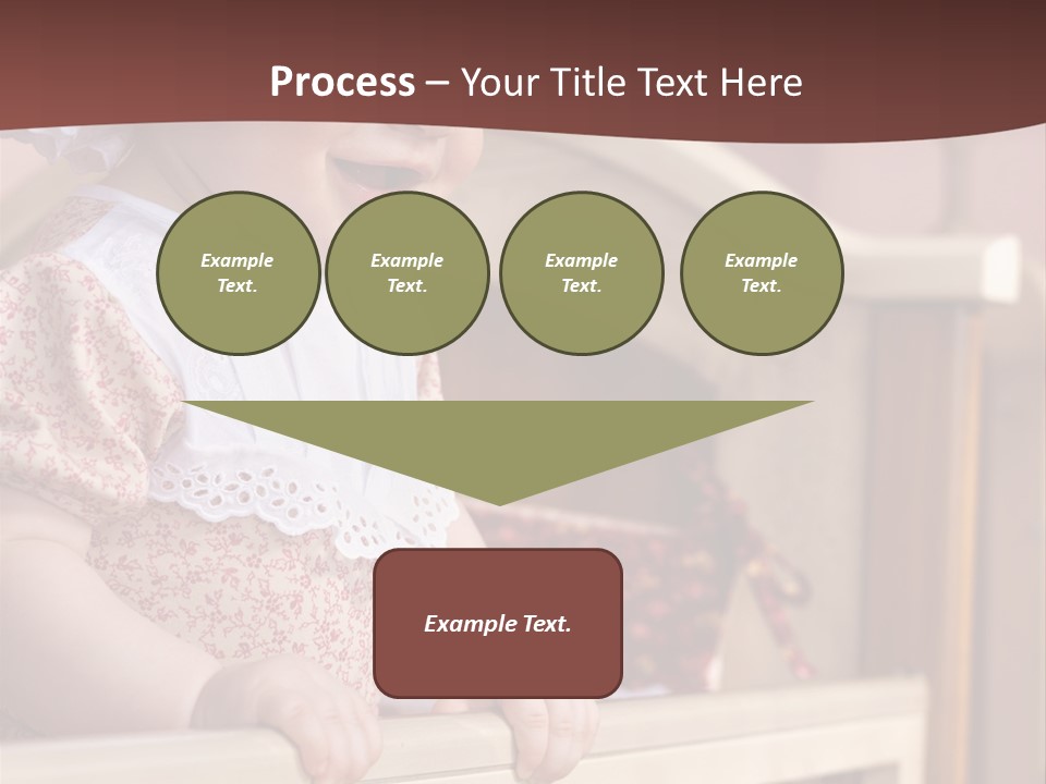 Small Baby Positive PowerPoint Template