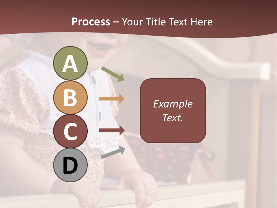 Small Baby Positive PowerPoint Template