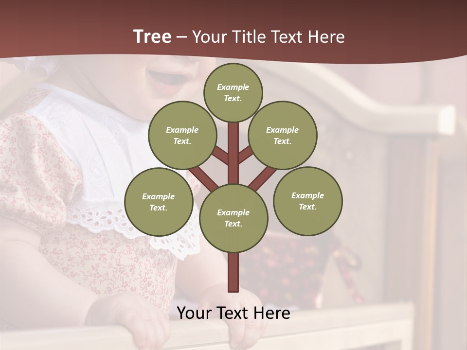 Small Baby Positive PowerPoint Template