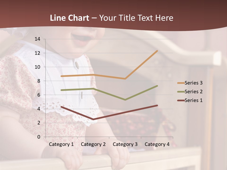 Small Baby Positive PowerPoint Template