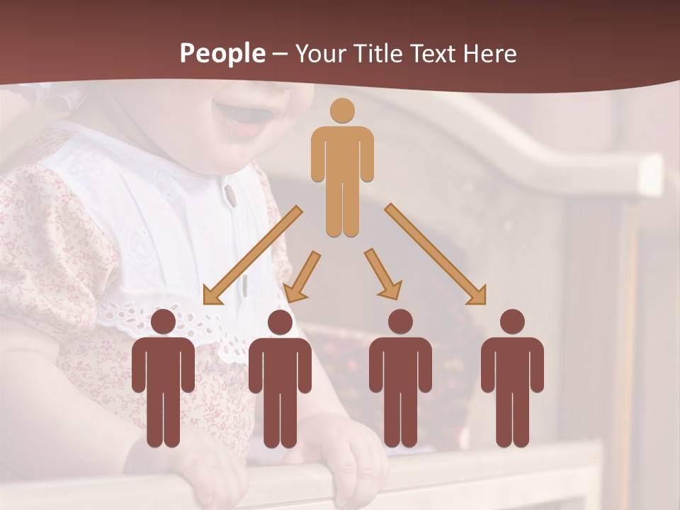 Small Baby Positive PowerPoint Template