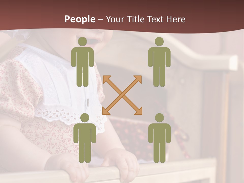 Small Baby Positive PowerPoint Template