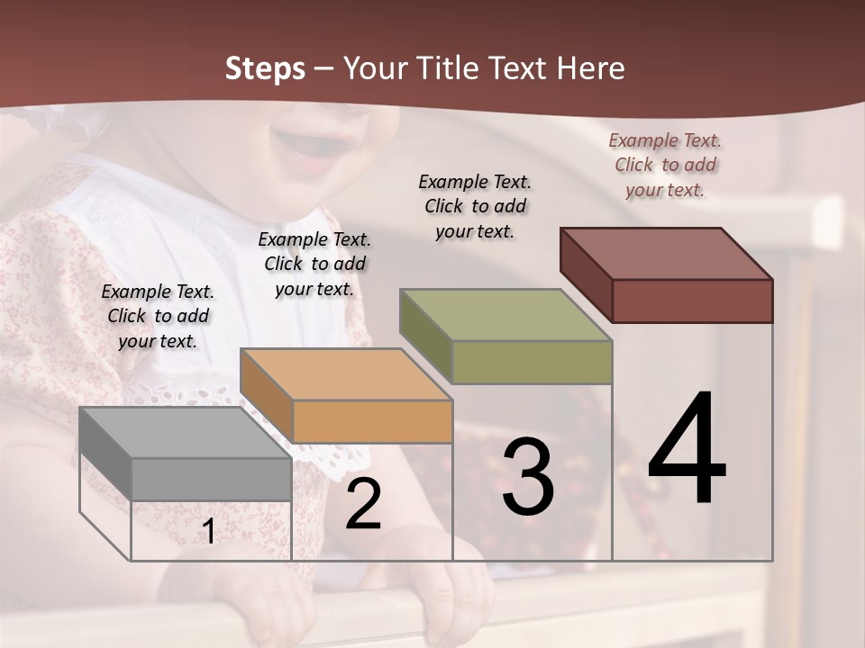 Small Baby Positive PowerPoint Template