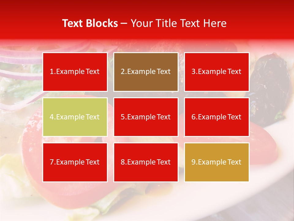 Bistro Greek Organic PowerPoint Template