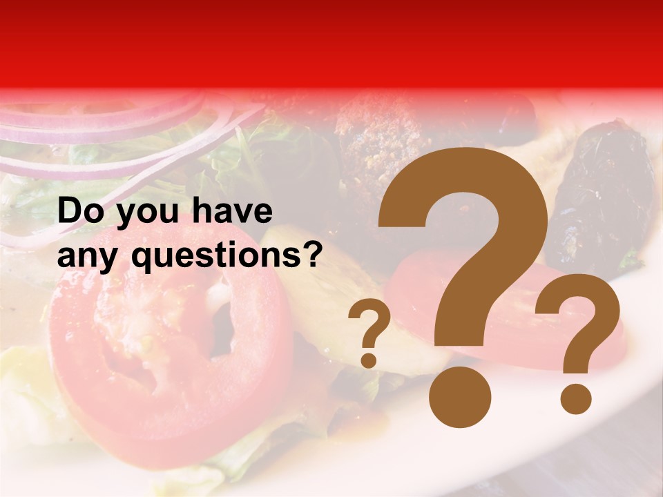 Bistro Greek Organic PowerPoint Template