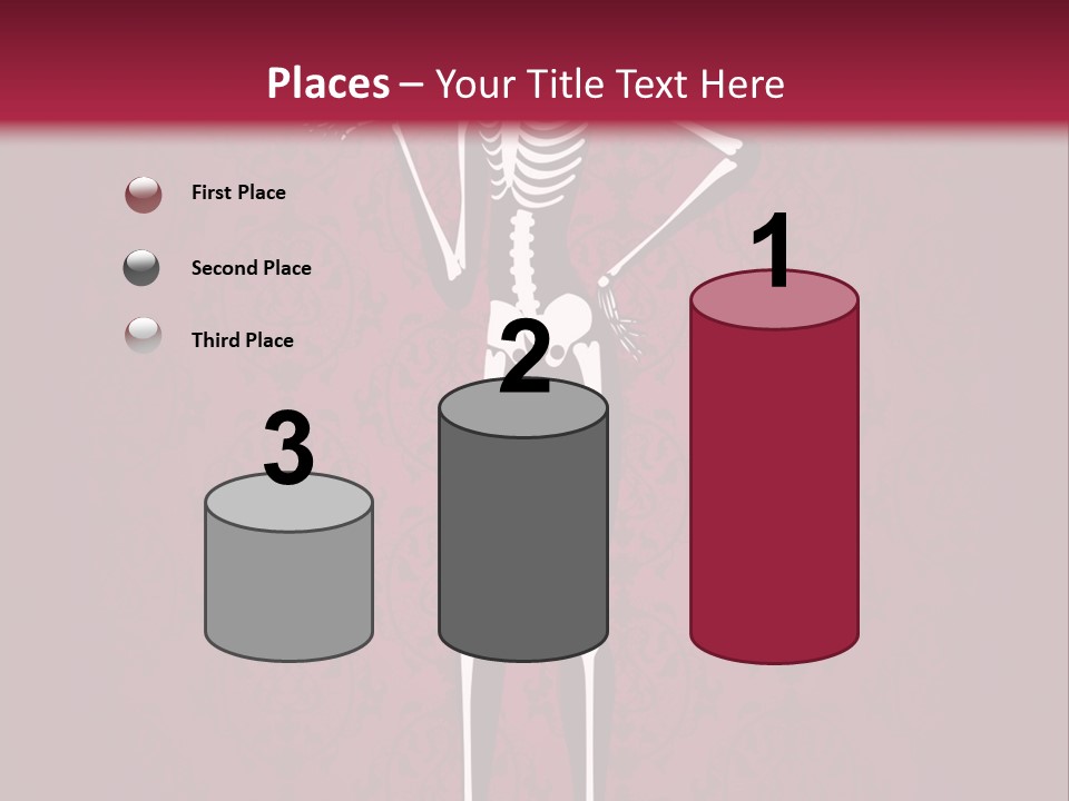 Bones Sexy Creepy PowerPoint Template