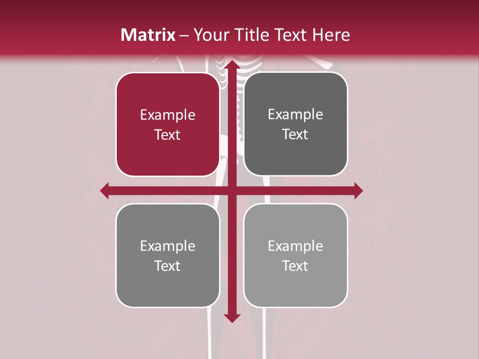 Bones Sexy Creepy PowerPoint Template