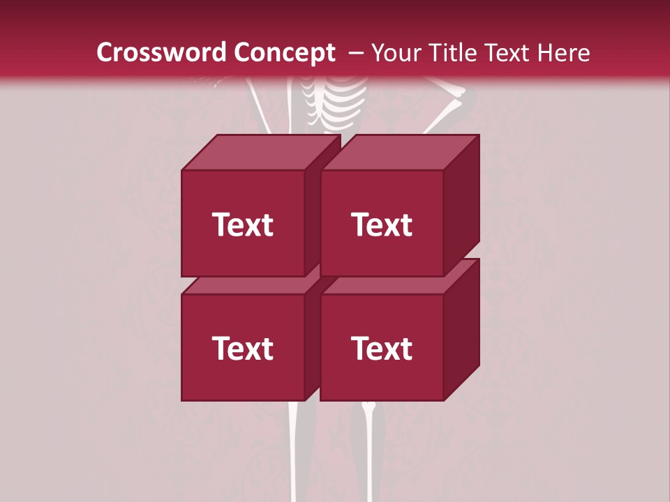 Bones Sexy Creepy PowerPoint Template
