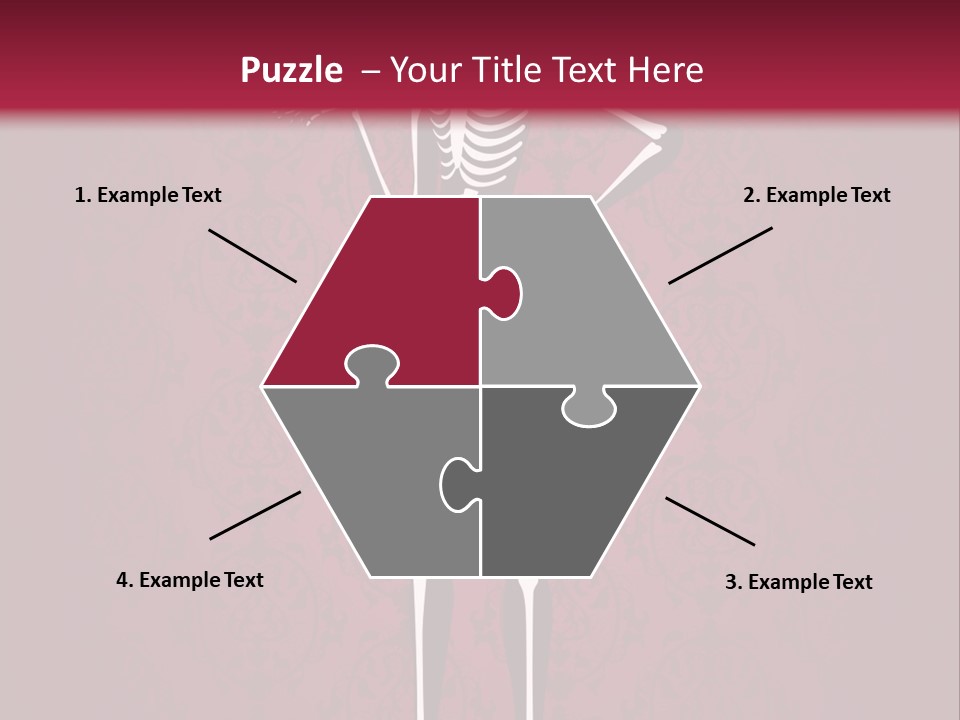 Bones Sexy Creepy PowerPoint Template