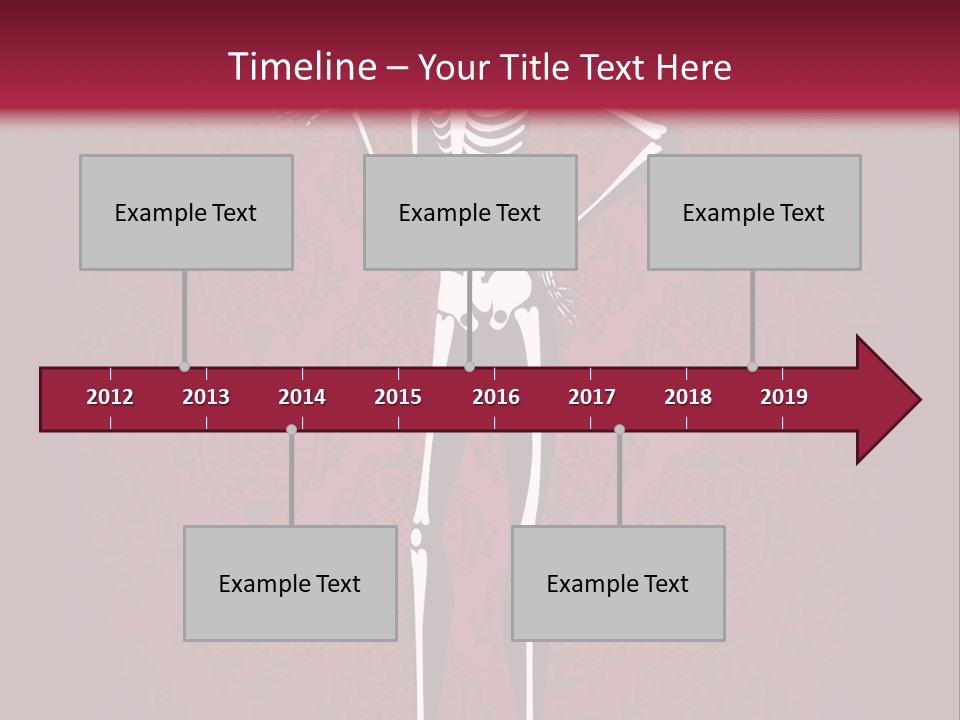 Bones Sexy Creepy PowerPoint Template