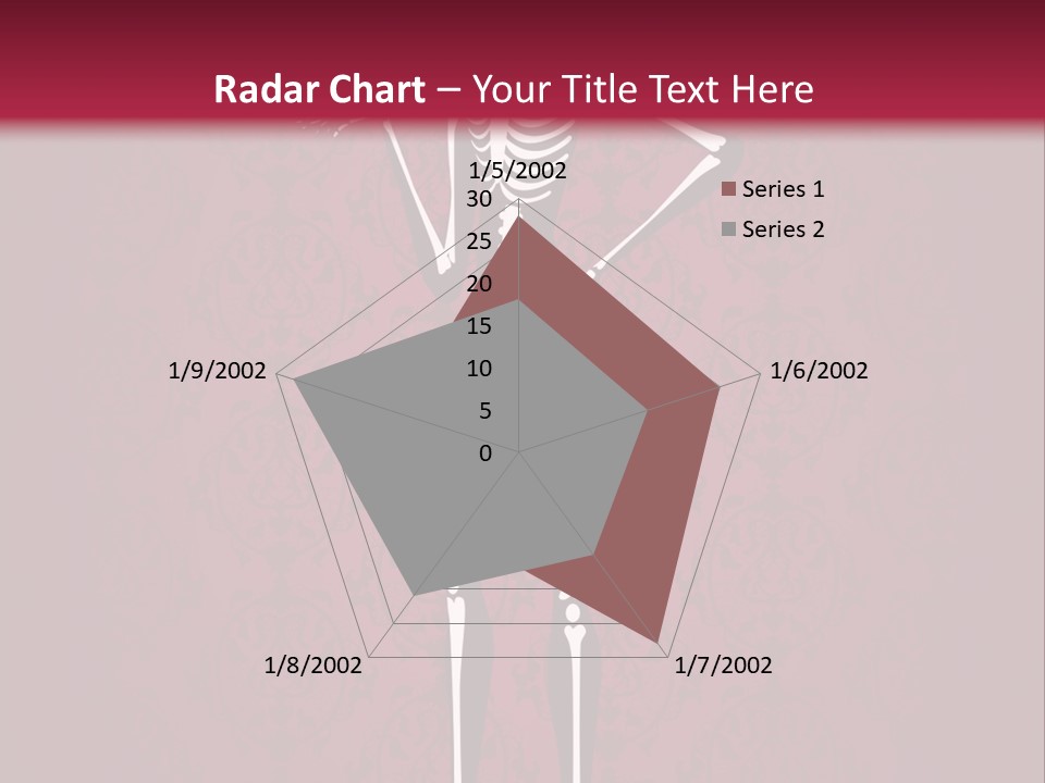Bones Sexy Creepy PowerPoint Template