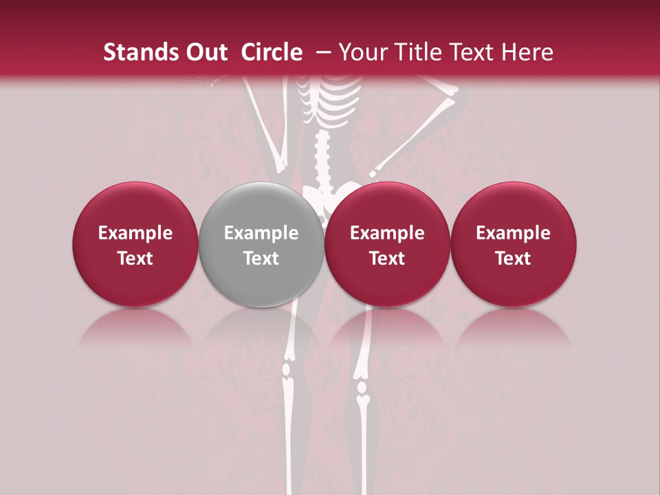 Bones Sexy Creepy PowerPoint Template