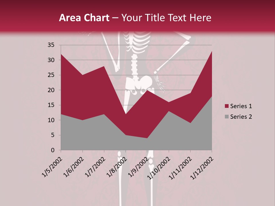 Bones Sexy Creepy PowerPoint Template