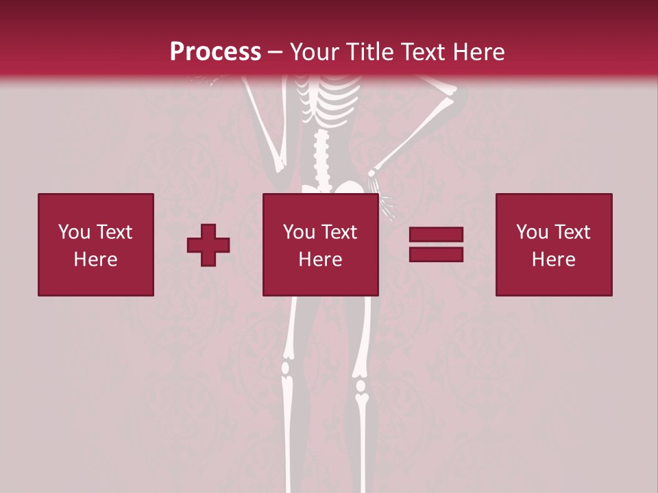 Bones Sexy Creepy PowerPoint Template