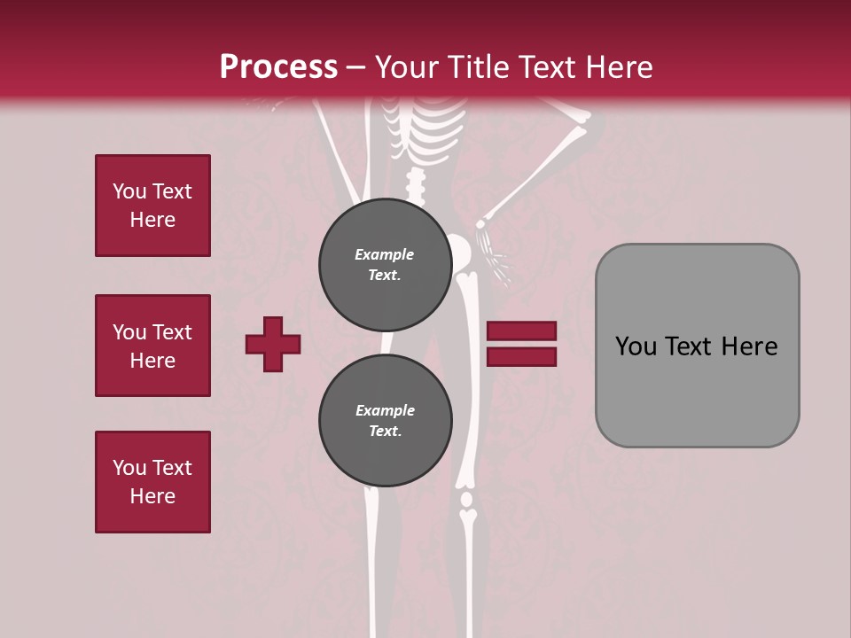 Bones Sexy Creepy PowerPoint Template