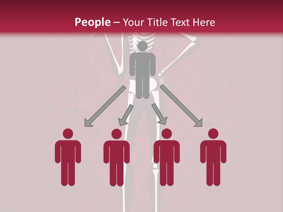Bones Sexy Creepy PowerPoint Template