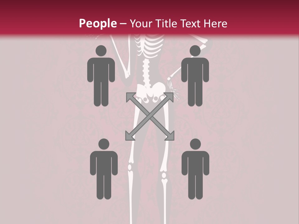 Bones Sexy Creepy PowerPoint Template