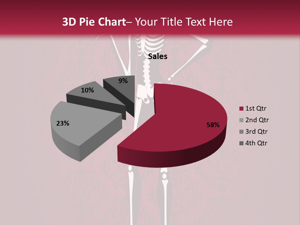 Bones Sexy Creepy PowerPoint Template