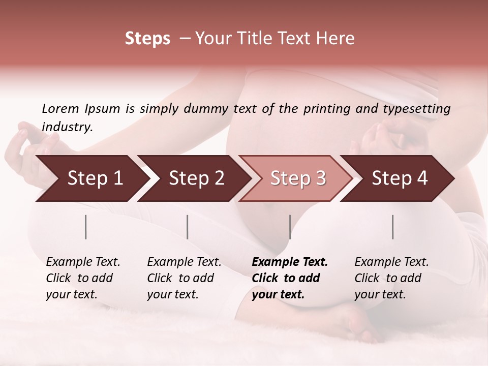 Legs Love Belly PowerPoint Template