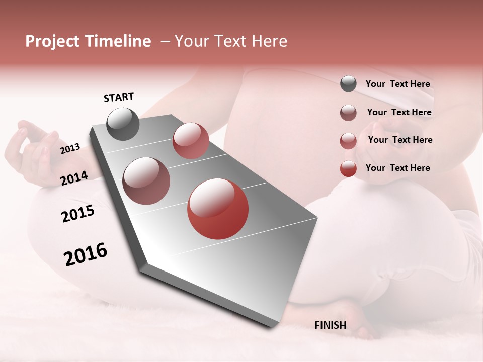 Legs Love Belly PowerPoint Template