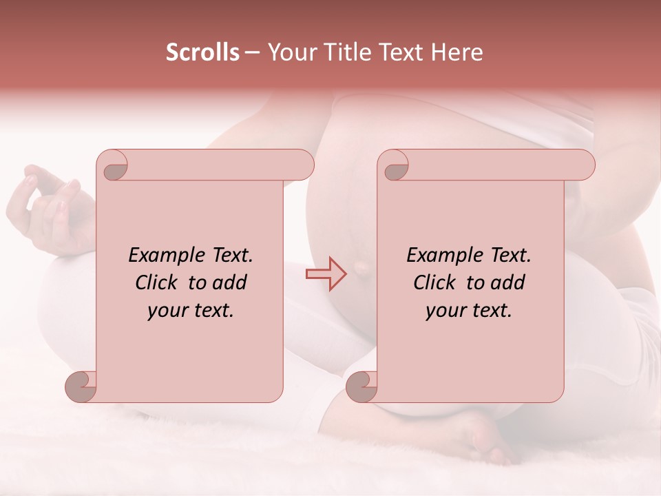 Legs Love Belly PowerPoint Template