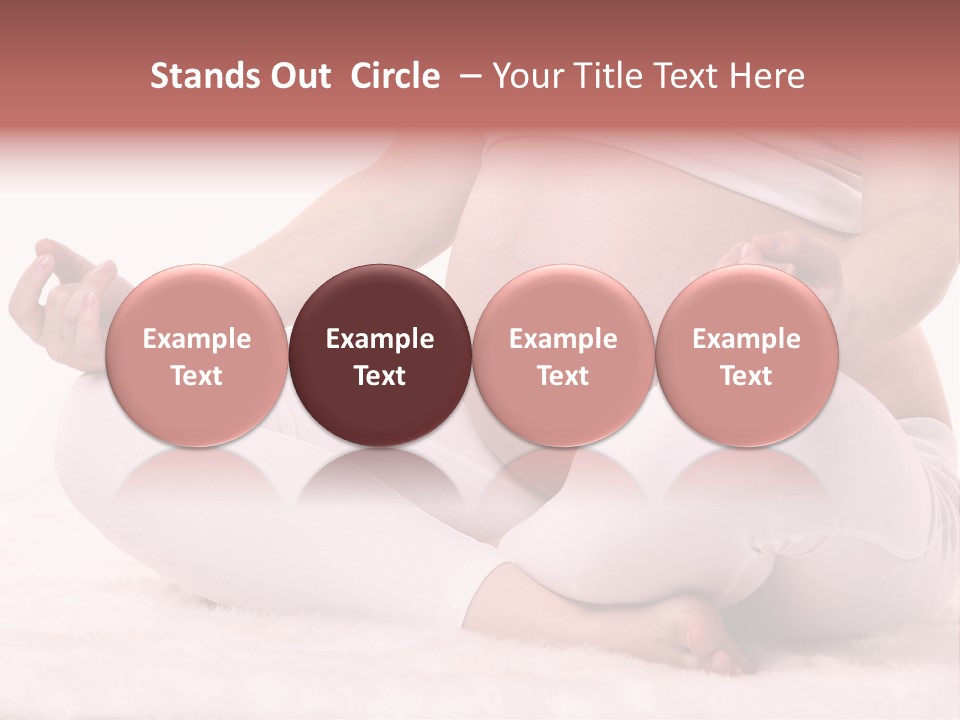 Legs Love Belly PowerPoint Template