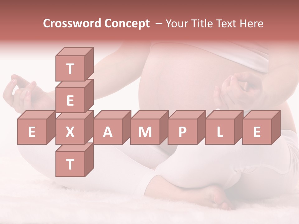 Legs Love Belly PowerPoint Template