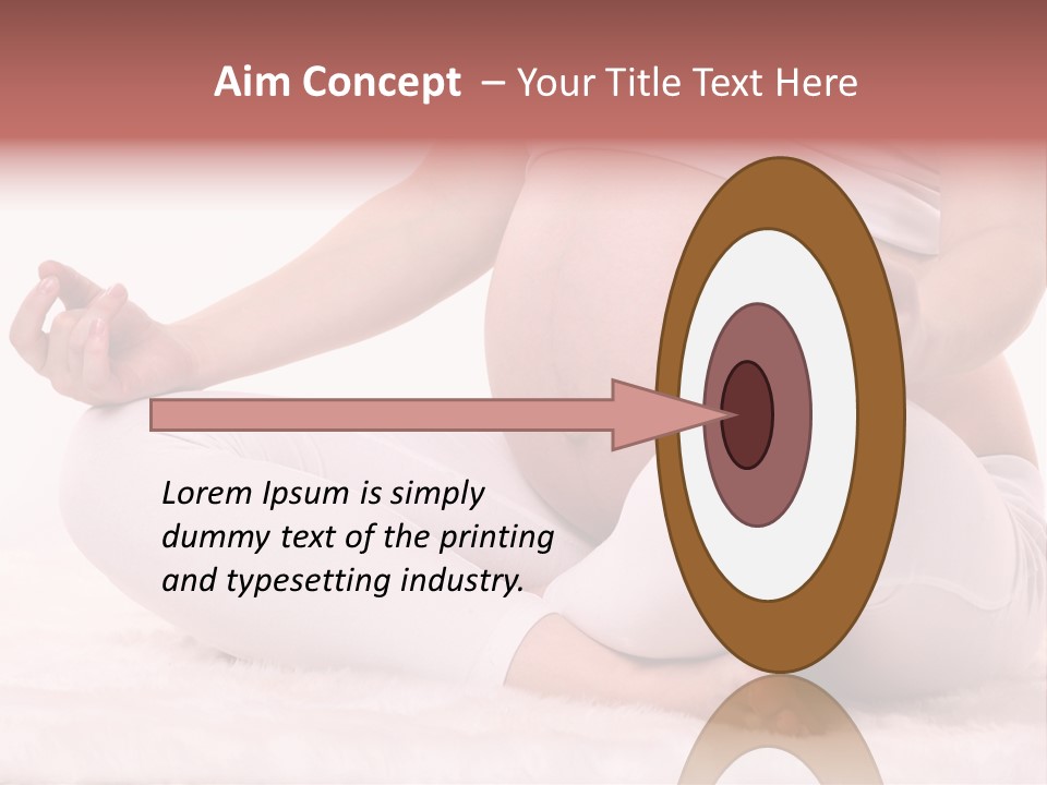 Legs Love Belly PowerPoint Template