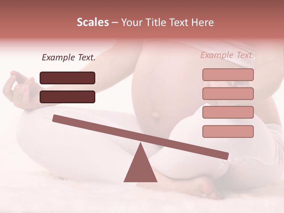 Legs Love Belly PowerPoint Template