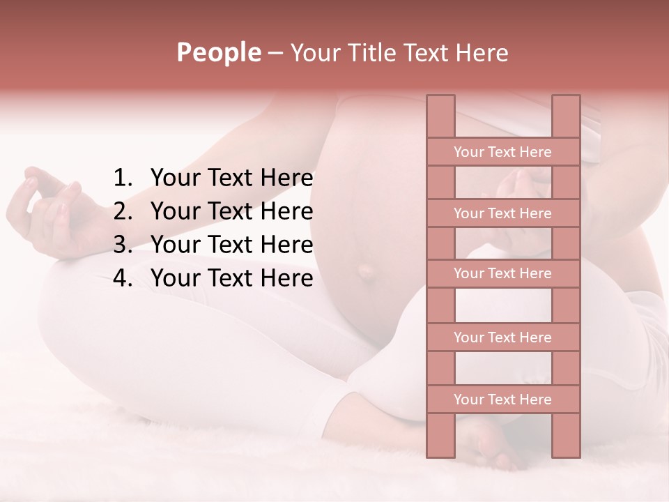 Legs Love Belly PowerPoint Template