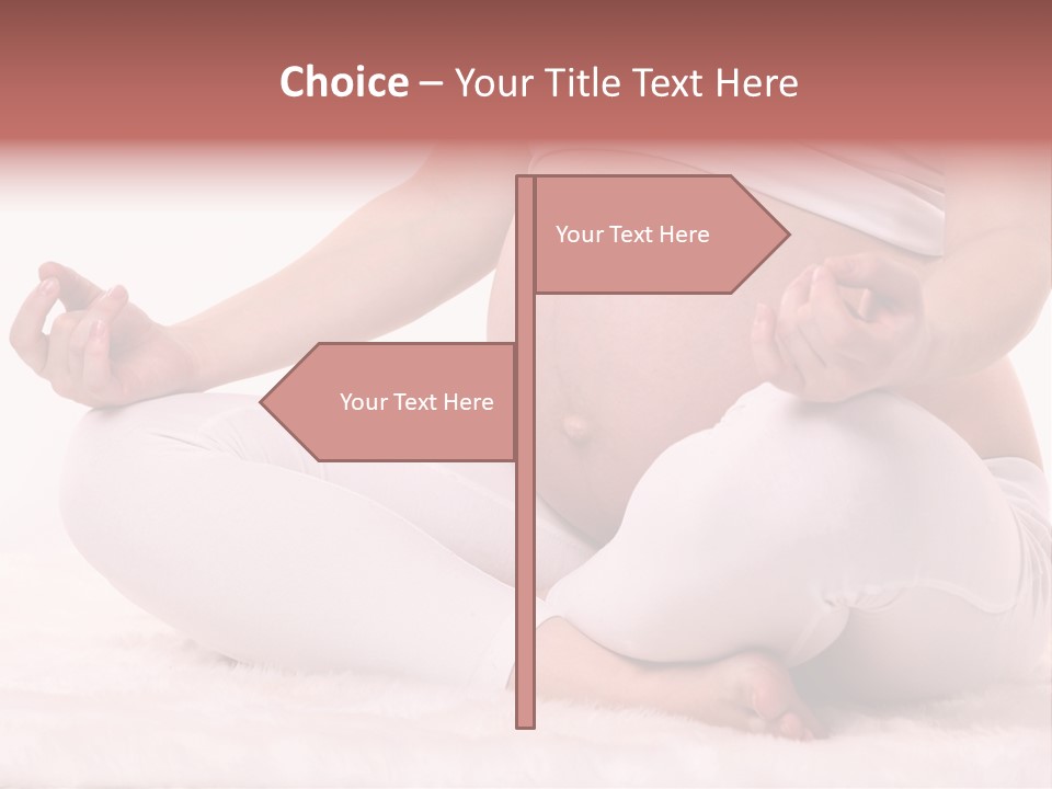 Legs Love Belly PowerPoint Template