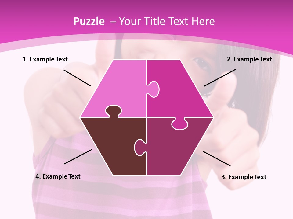 Girl Pretty Cute PowerPoint Template