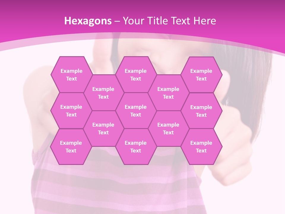 Girl Pretty Cute PowerPoint Template