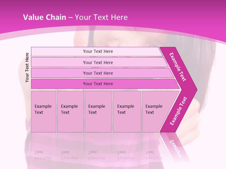 Girl Pretty Cute PowerPoint Template