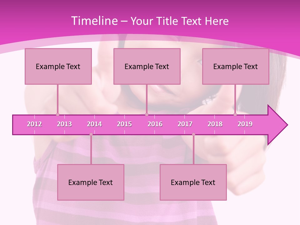 Girl Pretty Cute PowerPoint Template