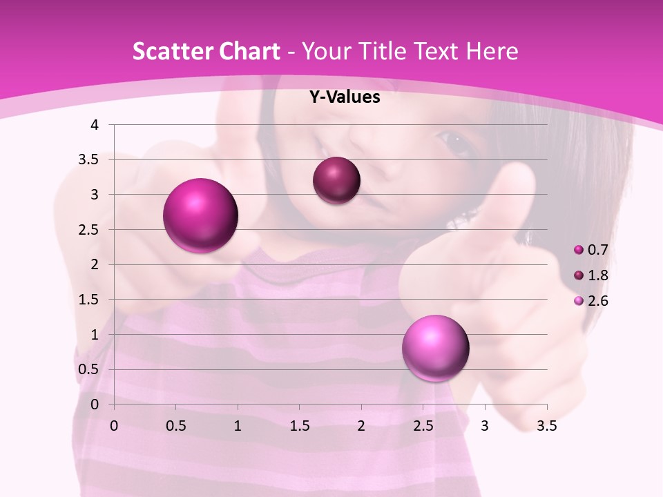 Girl Pretty Cute PowerPoint Template