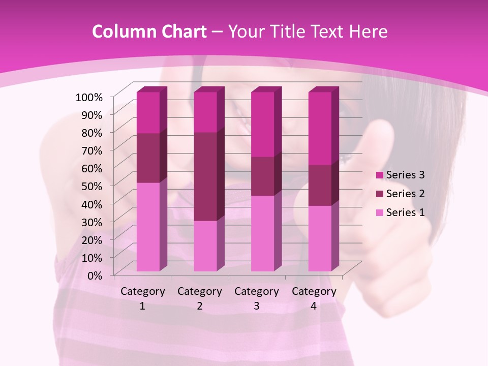Girl Pretty Cute PowerPoint Template