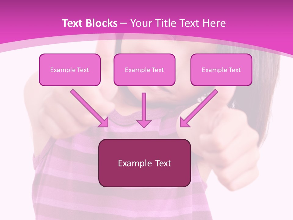 Girl Pretty Cute PowerPoint Template