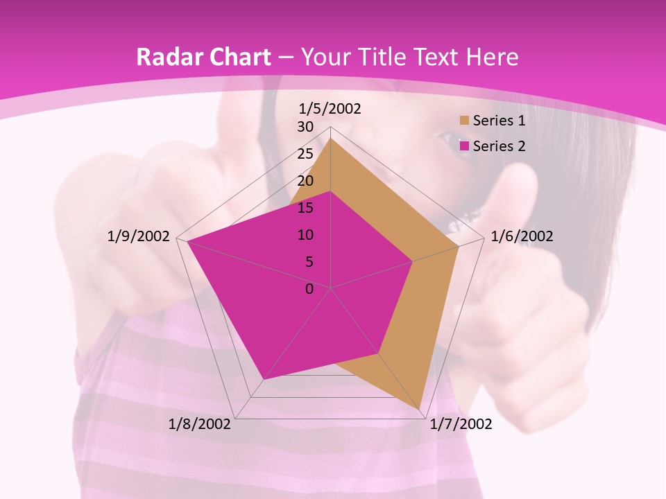 Girl Pretty Cute PowerPoint Template