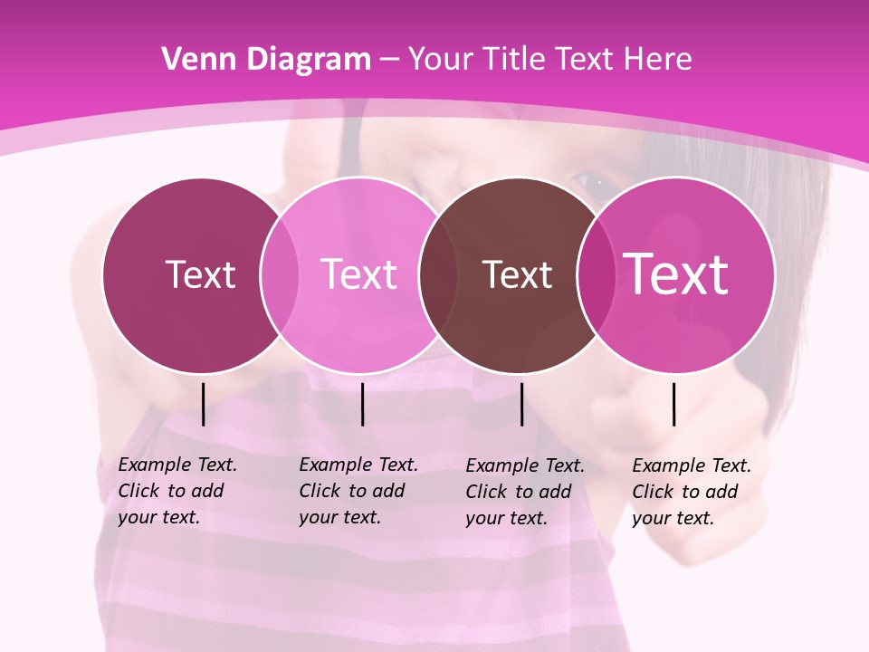 Girl Pretty Cute PowerPoint Template