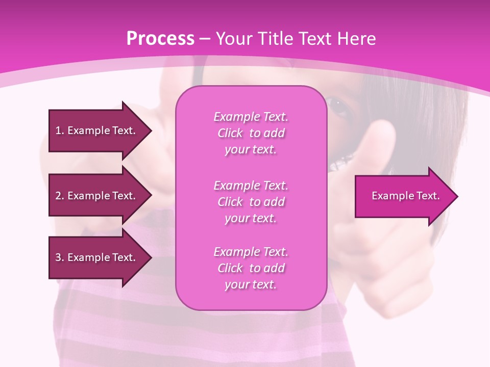 Girl Pretty Cute PowerPoint Template