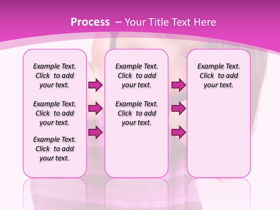 Girl Pretty Cute PowerPoint Template