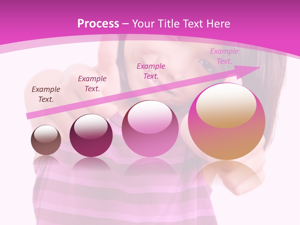 Girl Pretty Cute PowerPoint Template