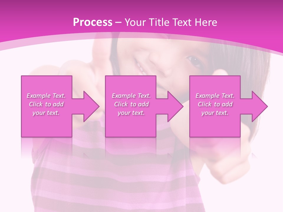 Girl Pretty Cute PowerPoint Template