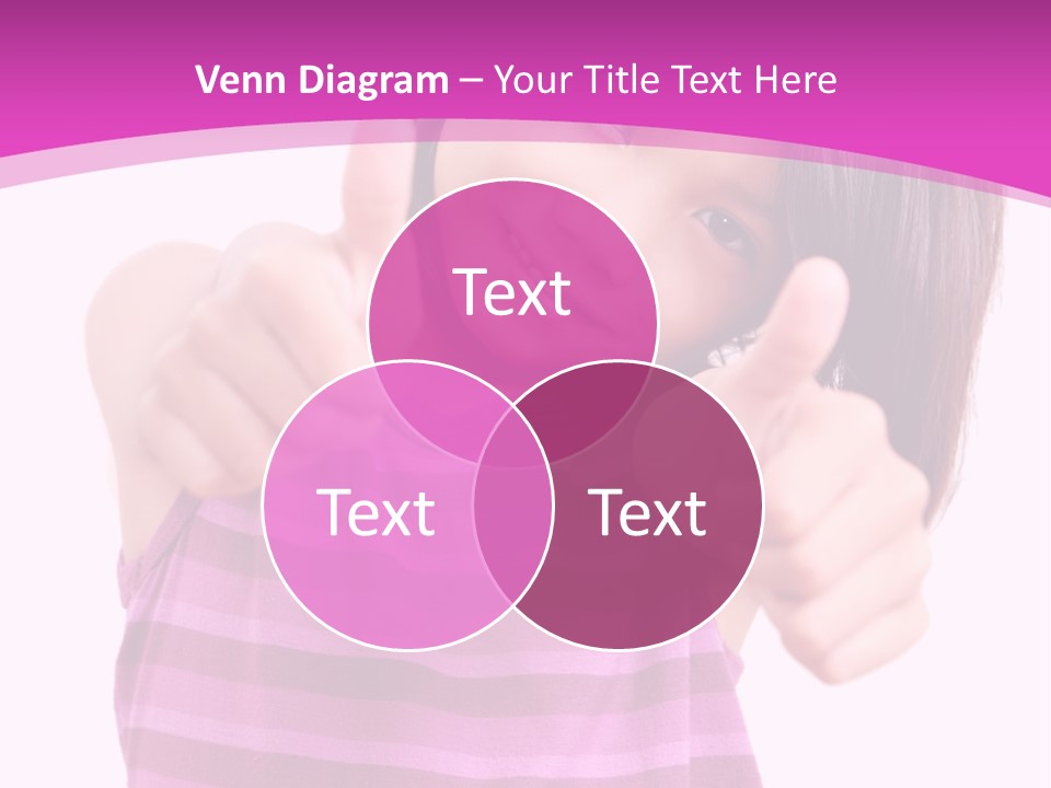 Girl Pretty Cute PowerPoint Template
