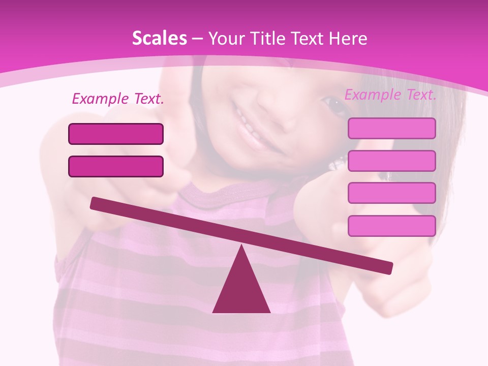 Girl Pretty Cute PowerPoint Template