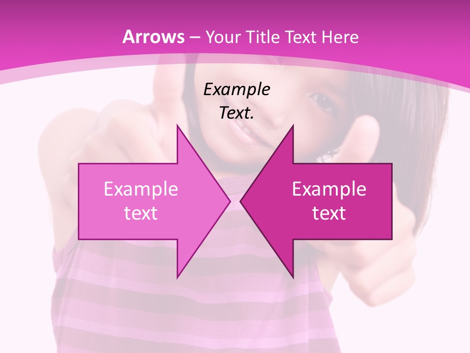 Girl Pretty Cute PowerPoint Template