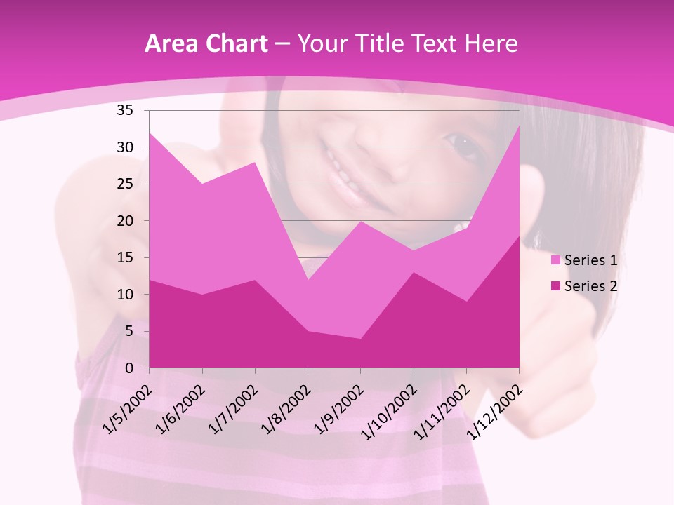 Girl Pretty Cute PowerPoint Template